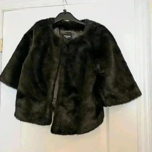 Cinemoda Italia  size medium shirt faux fur coat - Picture 2 of 7